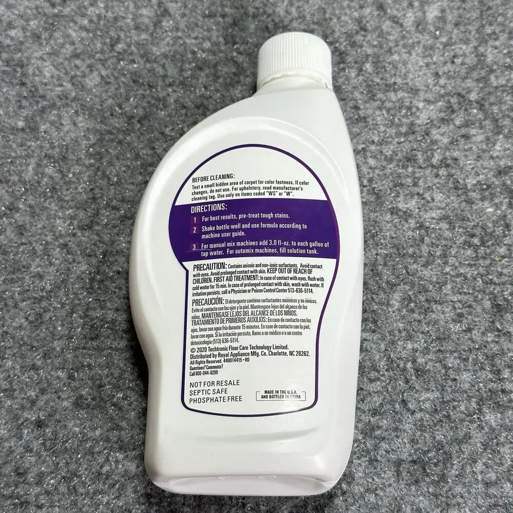 Hoover Smartwash Carpet Cleaner Hose Assy. Parts Cleaner W/ Cleaning Formula Lot